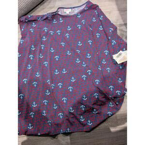 Lularoe Anchor Sailor Irma 2xl